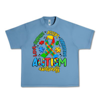 Pebble Blue love support accept understand autism awareness Urban Heavy Tee - Artiststas