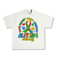 Pistachio love support accept understand autism awareness Urban Heavy Tee - Artiststas