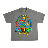 Tornado love support accept understand autism awareness Urban Heavy Tee - Artiststas