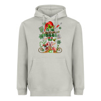 Moon Dust im the nurse elf Heavyweight Hoodie - MaliasSmallBusiness
