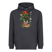Smoke im the nurse elf Heavyweight Hoodie - MaliasSmallBusiness