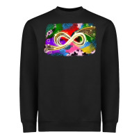 Black infinity symbol autism Heavyweight Sweatshirt - JahusDesignShop