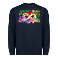 Navy infinity symbol autism Heavyweight Sweatshirt - JahusDesignShop