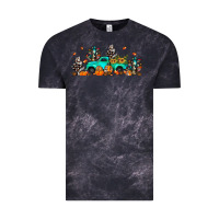 Cloud Black fall cactus pumpkin truck Vintage Tee - JahusDesignShop