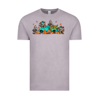 Vintage Zinc fall cactus pumpkin truck Vintage Tee - JahusDesignShop