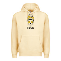 Pina Colada Yellow Flower Mom Skull Premium Hoodie - Bettercallsaul