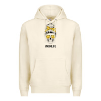 Tofu Yellow Flower Mom Skull Premium Hoodie - Bettercallsaul