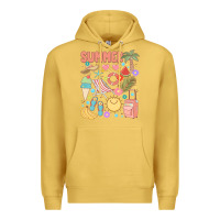 Antique Gold retro summer Premium Hoodie - JahusDesignShop