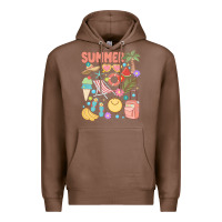Chestnut retro summer Premium Hoodie - JahusDesignShop