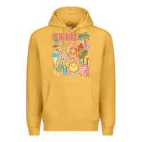 Mustard retro summer Premium Hoodie - JahusDesignShop