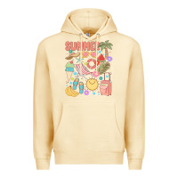 Pina Colada retro summer Premium Hoodie - JahusDesignShop