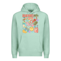 Seafoam retro summer Premium Hoodie - JahusDesignShop