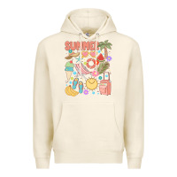 Tofu retro summer Premium Hoodie - JahusDesignShop