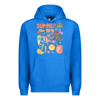 True Royal retro summer Premium Hoodie - JahusDesignShop