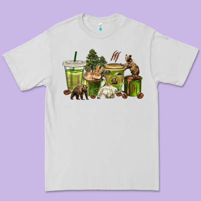 Premium Tee bear coffee cups