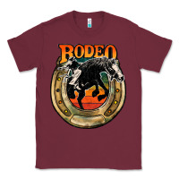 Burgundy rodeo Classic Tee - JahusDesignShop