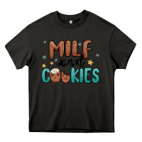 Asphalt milf and cookies Heavy Core Tee - MaliasSmallBusiness