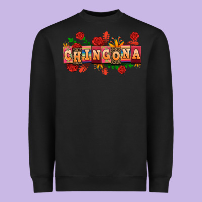 Chingona Heavyweight Sweatshirt Designed By Adodesignshop