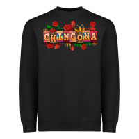 Black chingona Heavyweight Sweatshirt - AdoDesignShop