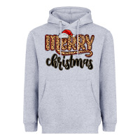 Heather Grey merry christmas Heavyweight Hoodie - MaliasSmallBusiness