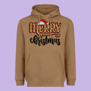 Merry Christmas Heavyweight Hoodie Designed By Maliassmallbusiness