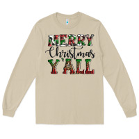 Mushroom merry christmas y'all Long Sleeve Tee - AdoDesignShop