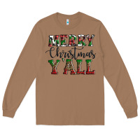 Toasted Coconut merry christmas y'all Long Sleeve Tee - AdoDesignShop