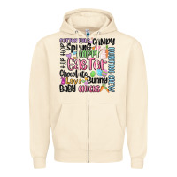 Sandshell easter subway Zipper Hoodie - MaliasSmallBusiness