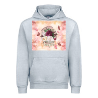 Heather Grey where flowers bloom so does hope Urban Hoodie - TumblerDesignByShophia