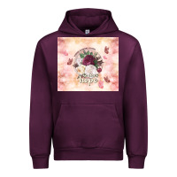 Mauve Wine where flowers bloom so does hope Urban Hoodie - TumblerDesignByShophia