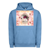 Pigment Pebble Blue where flowers bloom so does hope Urban Hoodie - TumblerDesignByShophia