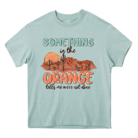 Arona something in the orange Heavy Core Tee - MaliasSmallBusiness