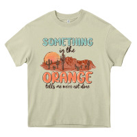 Mossy something in the orange Heavy Core Tee - MaliasSmallBusiness