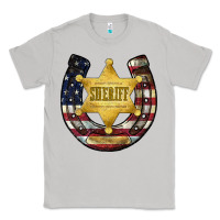 Moon Dust sheriff american flag Classic Tee - JahusDesignShop