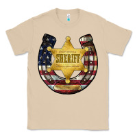 Mushroom sheriff american flag Classic Tee - JahusDesignShop