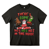 Asphalt there's some ho's ho's ho's in this house Heavy Core Tee - MaliasSmallBusiness