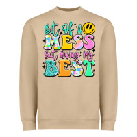 Mushroom bit of a mess but doing my best Heavyweight Sweatshirt - JahusDesignShop