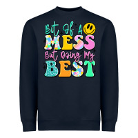 Navy bit of a mess but doing my best Heavyweight Sweatshirt - JahusDesignShop