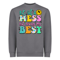Storm bit of a mess but doing my best Heavyweight Sweatshirt - JahusDesignShop