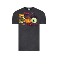 Vintage Black the boo crew Vintage Tee - AdoDesignShop