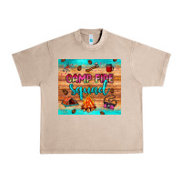 French Oak camp fire squad Urban Heavy Tee - JahusDesignShop