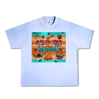 Grape Ice camp fire squad Urban Heavy Tee - JahusDesignShop