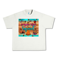 Pistachio camp fire squad Urban Heavy Tee - JahusDesignShop