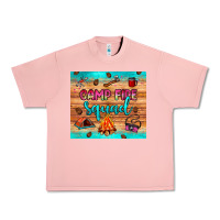Salmon camp fire squad Urban Heavy Tee - JahusDesignShop