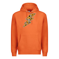 Carrot Sunflower and Skull Lightning Premium Hoodie - Bettercallsaul