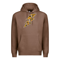 Chestnut Sunflower and Skull Lightning Premium Hoodie - Bettercallsaul