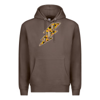 Coffee Sunflower and Skull Lightning Premium Hoodie - Bettercallsaul