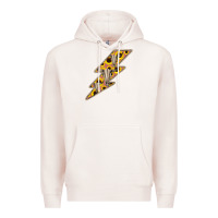Pale Pink Sunflower and Skull Lightning Premium Hoodie - Bettercallsaul