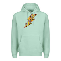 Seafoam Sunflower and Skull Lightning Premium Hoodie - Bettercallsaul