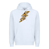 White Sunflower and Skull Lightning Premium Hoodie - Bettercallsaul